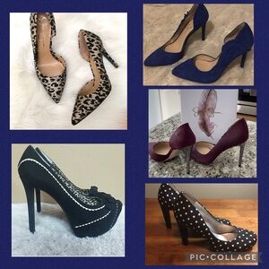 BEAUTIFUL BUNDLE OF 5 JESSICA SIMPSON HEELS
BOGO! (Read description)